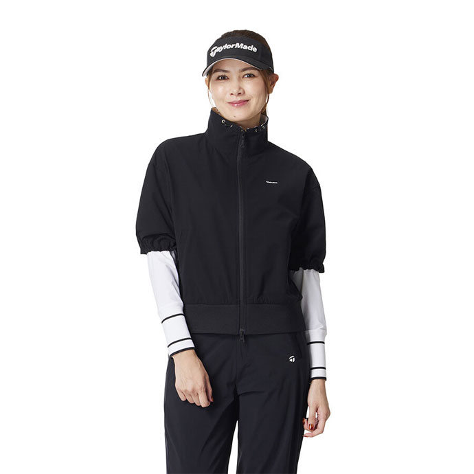 美品 TaylorMade レディス Lサイズ 防寒 ジャケット ブラック 美品 TaylorMade レディス Lサイズ 防寒 ジャケット ブラック 美