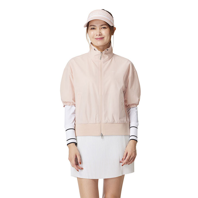 美品 TaylorMade レディス Lサイズ 防寒 ジャケット ブラック 美品 TaylorMade レディス Lサイズ 防寒 ジャケット ブラック