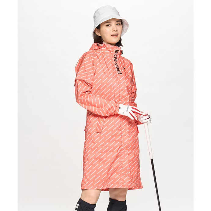 ゴルフ レディース ルコック レインウェア（ワンピース） QGWXJF00W 春 夏 | le coq sportif GOLF | 01