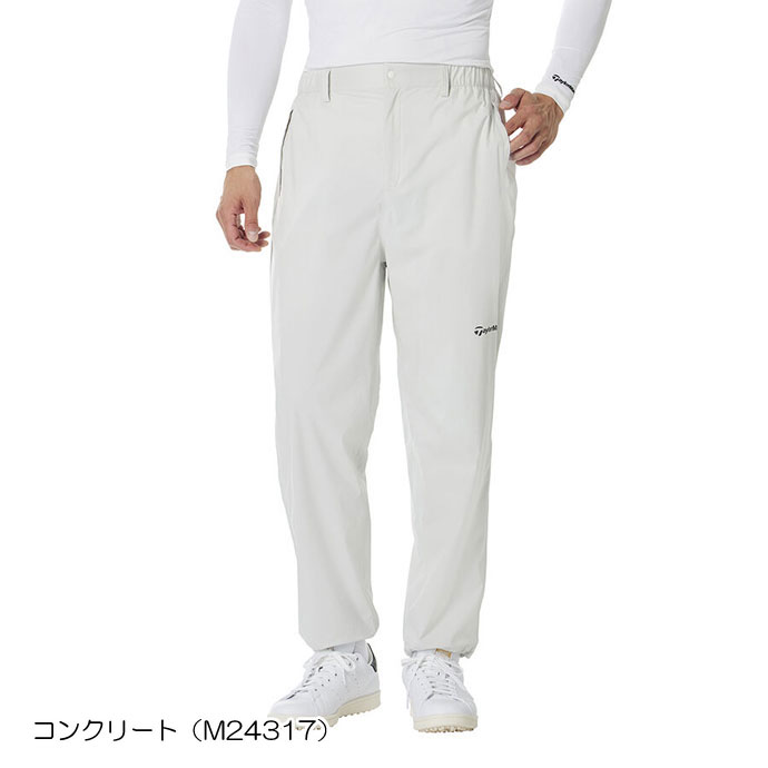ゴルフ　パンツ O XL テーラーメイド　ホワイト　裏起毛 テーラーメイド パンツ（ゴルフ メンズウエア）（サイズ（S/M/L）：LL