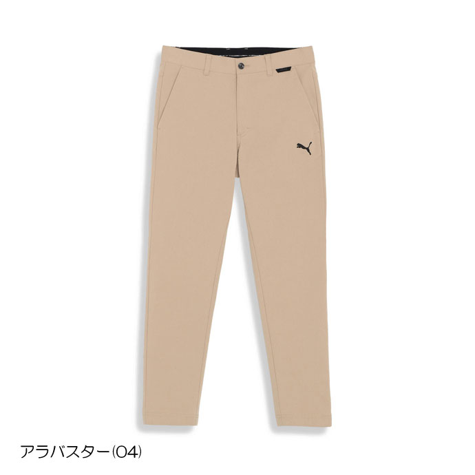 【XL】春夏 プーマ ゴルフ ストレッチ チドリ スリムテーパード パンツ PUMA プーマ ゴルフウェア ロングパンツ 春 夏 ハイパー