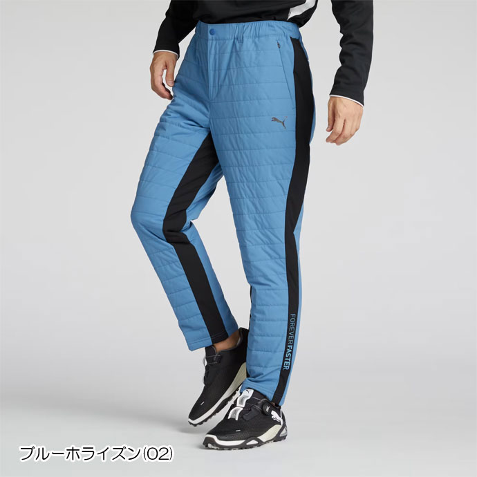 PUMA（プーマ） ゴルフ メンズ パンツ ストレッチサイドライン中わた