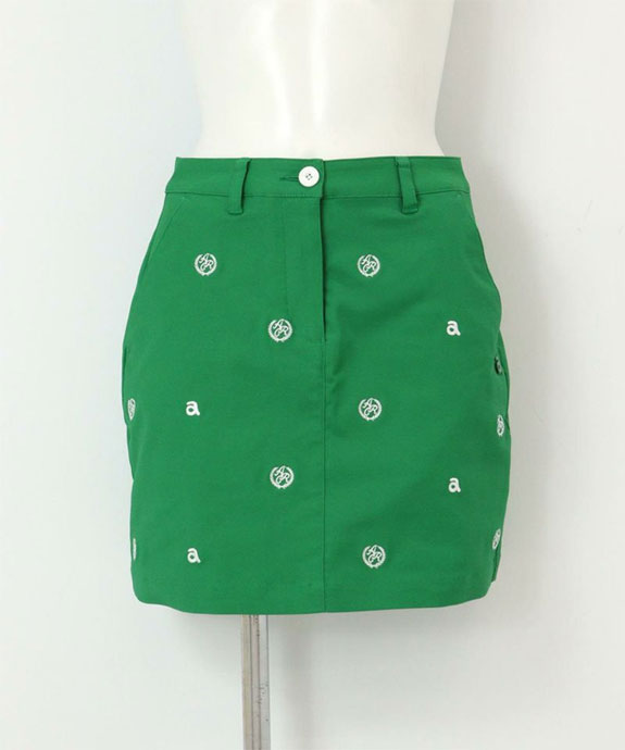 アルチビオ　コットン混刺繍スカート archivio（アルチビオ） ゴルフ レディース コットン混刺繍スカート