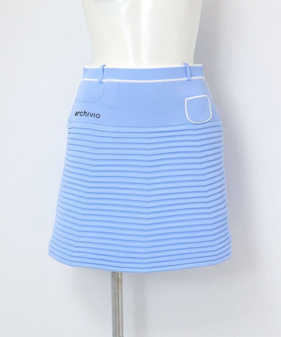 ☆新品　archivio スカート 36 archivio ゴルフ レディース アルチビオ パイピングライン