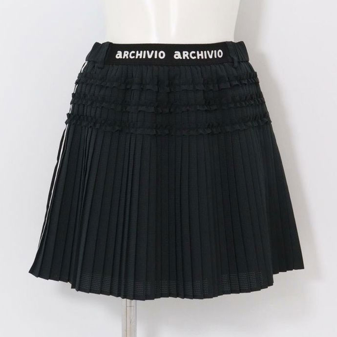archivio ゴルフ レディース アルチビオ ミニプリーツスカート