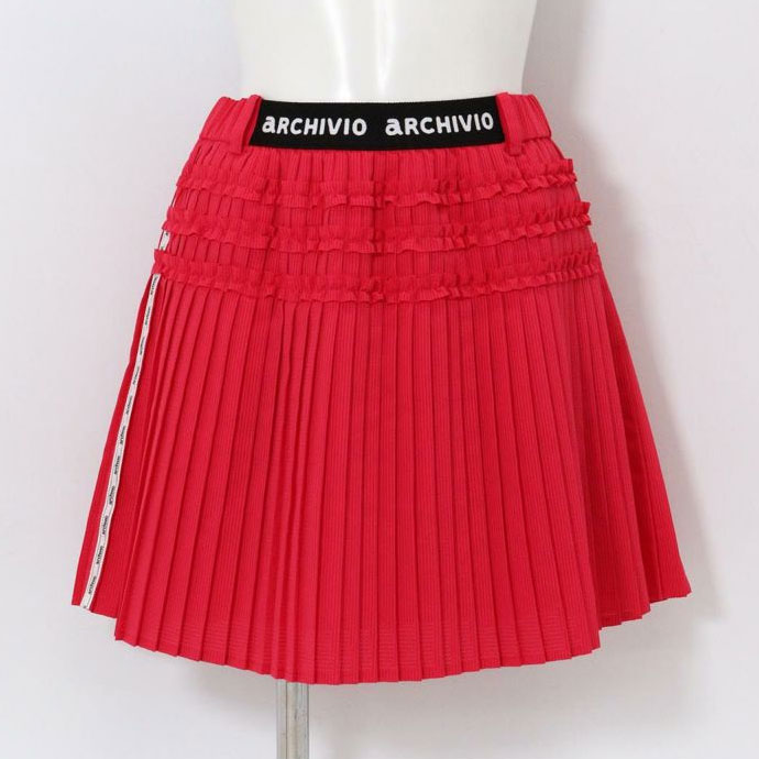 archivio ゴルフ レディース アルチビオ ミニプリーツスカート