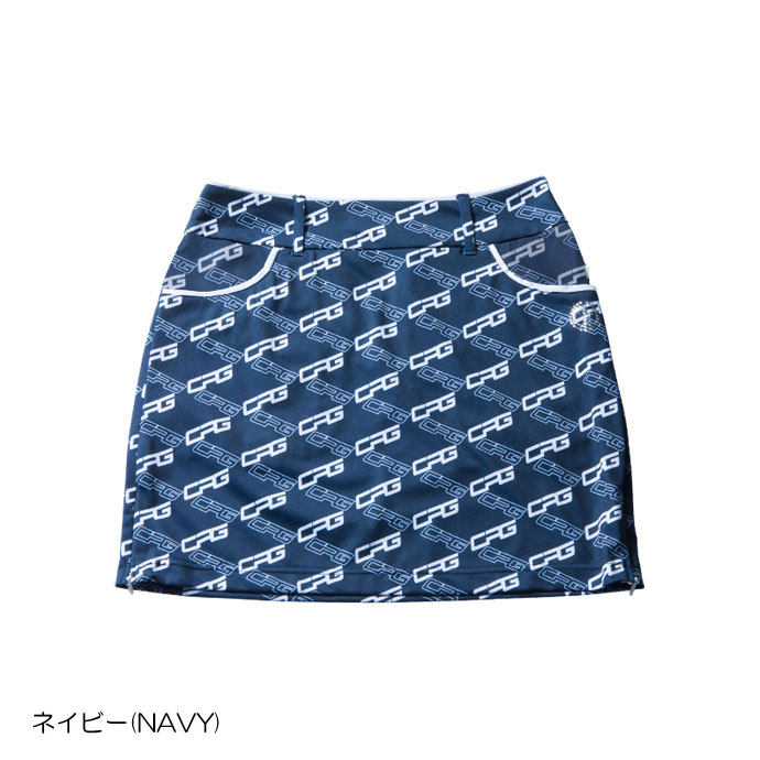 CPG スカート CPG GOLF ゴルフ レディース/女性用 CPG バイアスロゴプリント