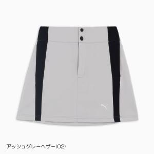 ゴルフ レディース/女性用 プーマ ダブルニットサイドラインスカート 627723