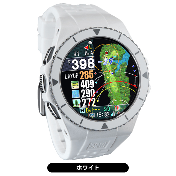 ショットナビ EXCEEDS 腕時計型 GPS距離測定器｜leftygolf｜02