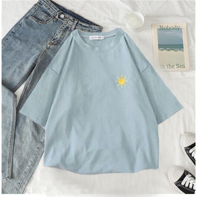 Tシャツ カジュアルTシャツ 半袖 無地 2021夏新作 レディース  トップス ゆったり かわいい tシャツ レディース 半袖 トップス カジュアル Tシャツ 大きい
