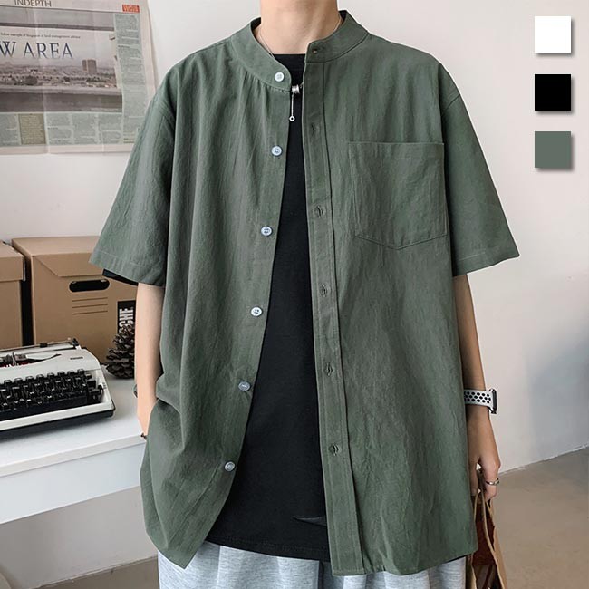 半袖シャツ メンズ ストライプ柄 シャツ 夏 トップス 半袖 ネルシャツ ...