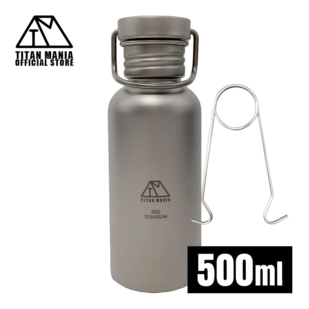 TITAN MANIA チタンマニア 水筒 ボトルマグ チタン製 S 500ml