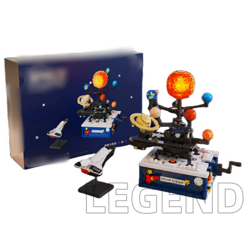 レゴ 互換 ブロック おもちゃ 科学玩具 積み木 知育玩具 太陽系 モデル 女の子 男の子 子供 置物 組み立て 誕生日 クリスマス プレゼント｜legend-store123｜03