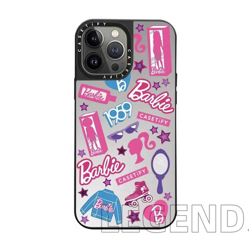 スマホケース iphoneケース casetify バービー ミラー付き ファッション ピンク 耐衝撃 アイフォンケース iphone11 iphone12 iphone13 iphone14 iphone15｜legend-store123｜05