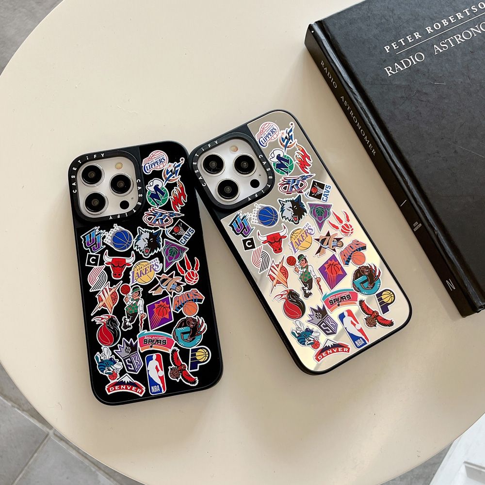 スマホケース iPhoneケース NBA casetify ロゴマーク チーム 