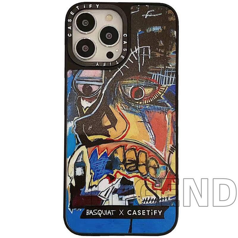 スマホケース iphoneケース casetify Basquiat グラフィティ 落書き 