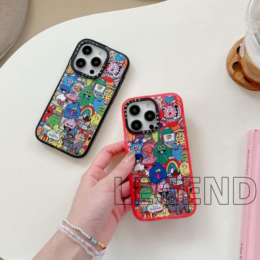 スマホケース casetify アート 怪獣子 おしゃれ ファッション 可愛い 