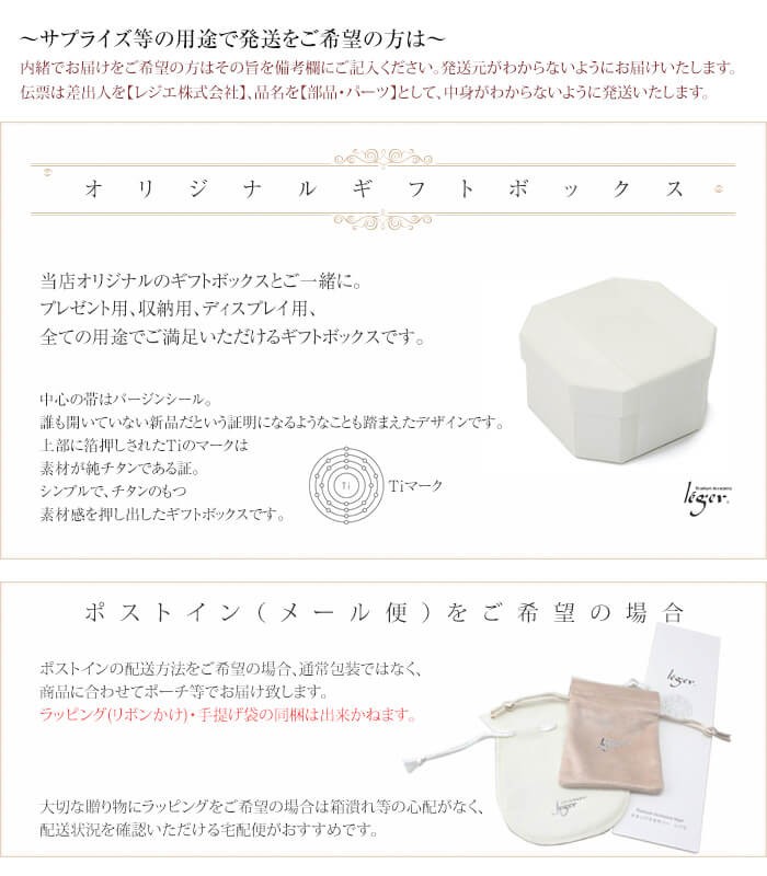 梱包について