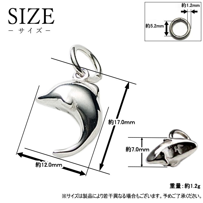 チタン ペンダントトップ イルカ T25 ドルフィン ネックレス ペンダントヘッド チャーム 金属アレルギー対応 レジエ レジェ leger | leger | 03