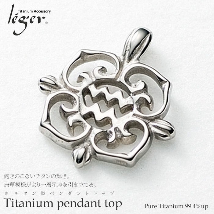 【チタンアクセサリー レジエ】ペンダントトップ