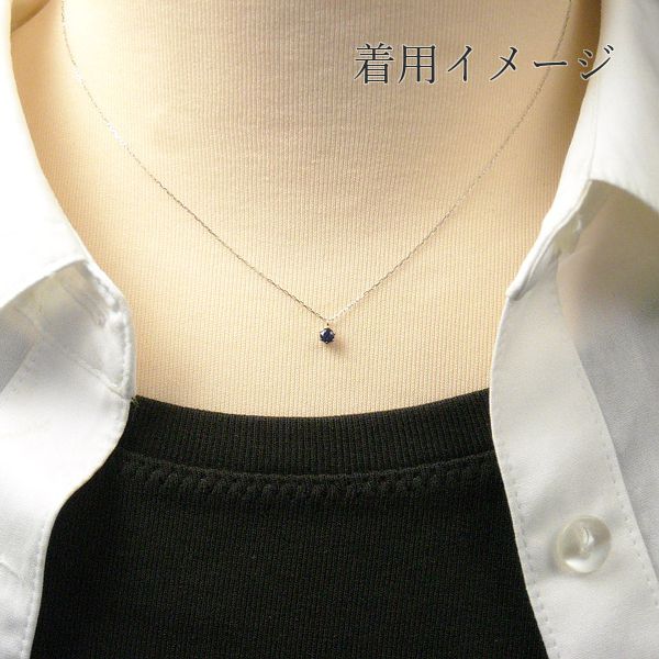 pt900 ネックレス（石素材：サファイア）のおすすめ人気商品一覧 通販 