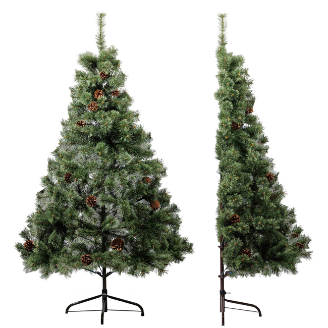 Preime 自動開きハーフツリー クリスマスツリー 120cm 150cm 『まるで