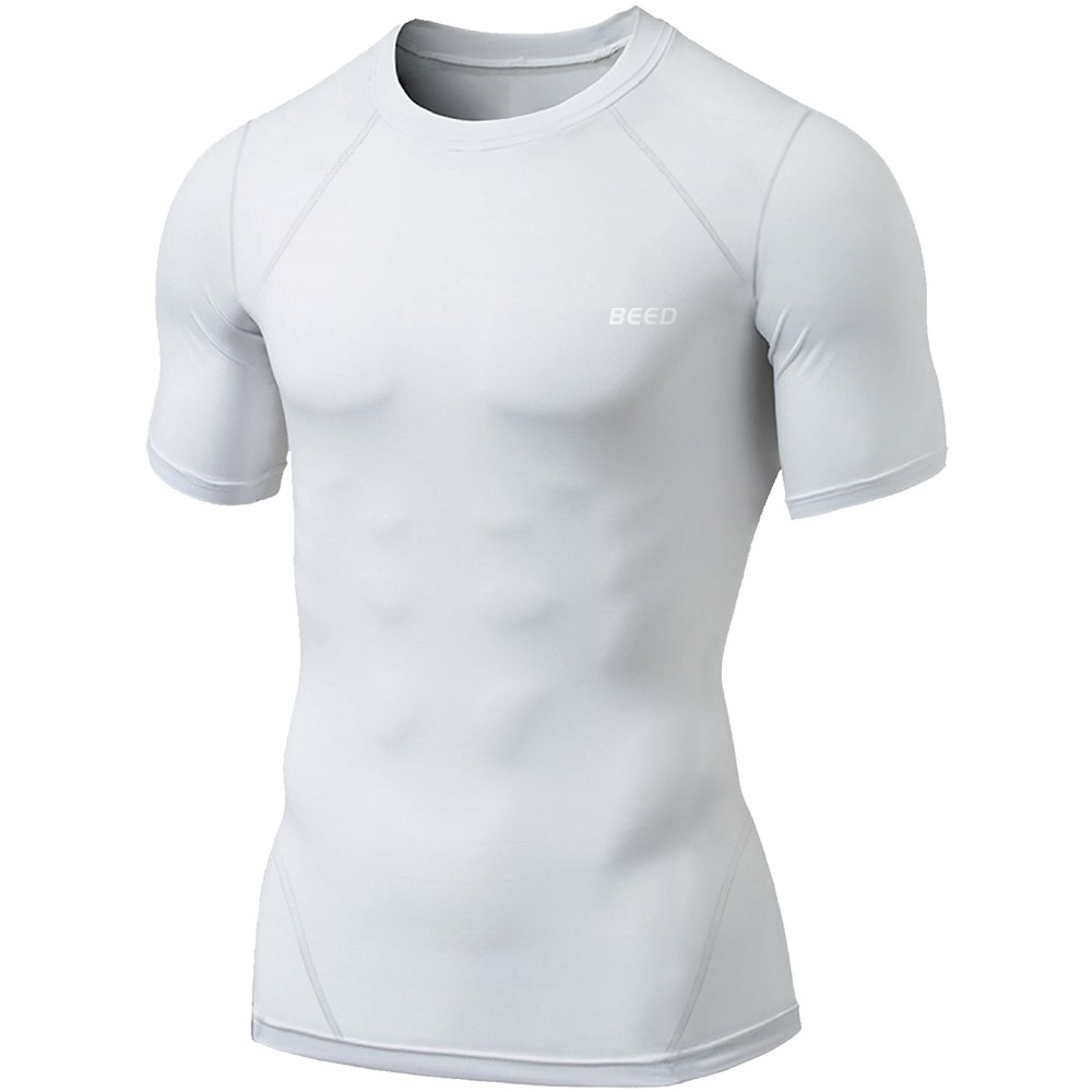 快動インナー Tシャツ メンズ スポーツ トレーニング 無地 BEED ポイント消化用 半袖