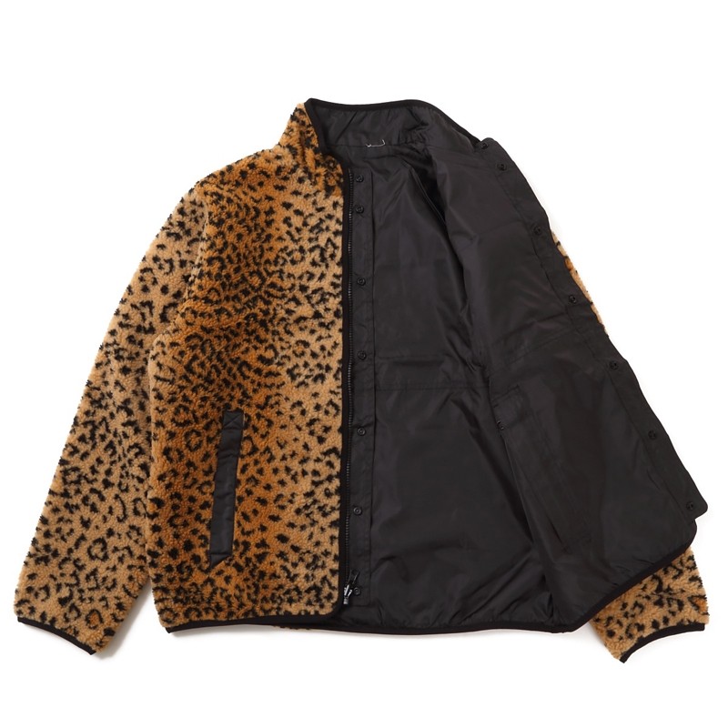 SUPREME シュプリーム Leopard Fleece Reversible Jacket アメリカ正規 