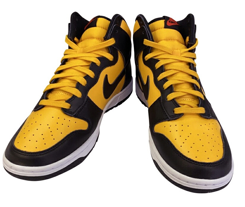 NIKE「ナイキ」DUNK HIGH RETRO 「REVERSE GOLDENROD」イエロー