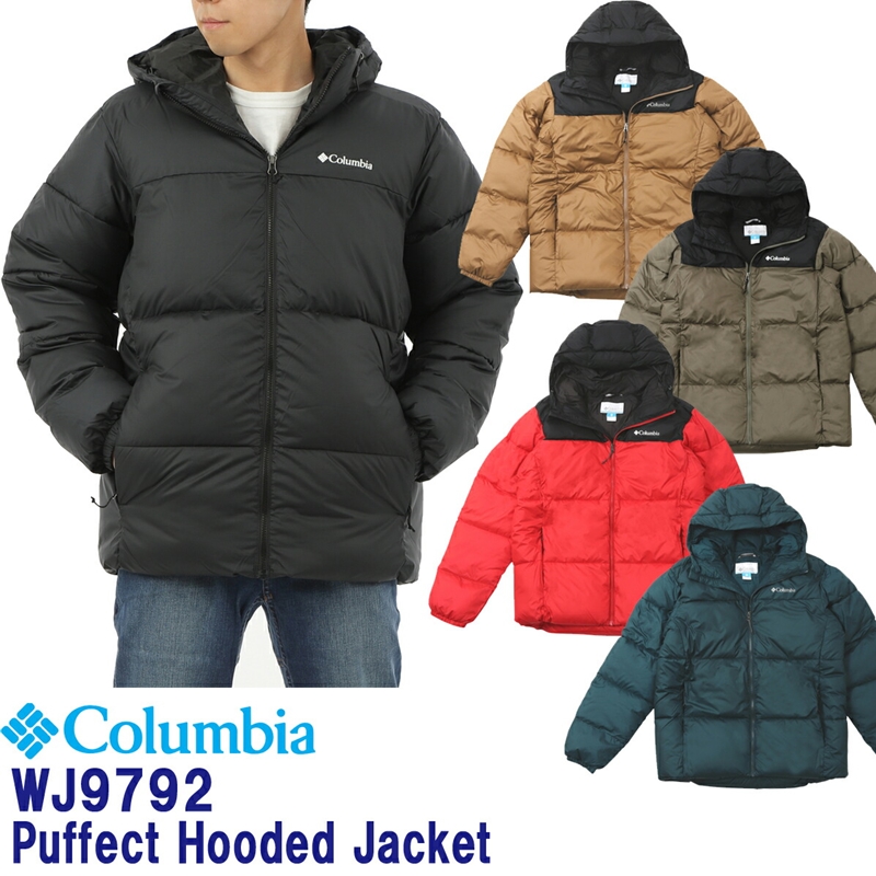 コロンビア「Columbia」パフェクト フーデッド ジャケット Puffect Hooded Jacket WJ9792 日本正規代理店商品  ２０２３年秋冬モデル