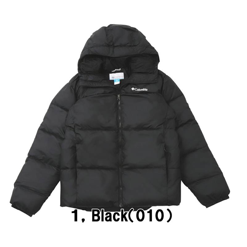 Columbia black hotsell hooded jacket