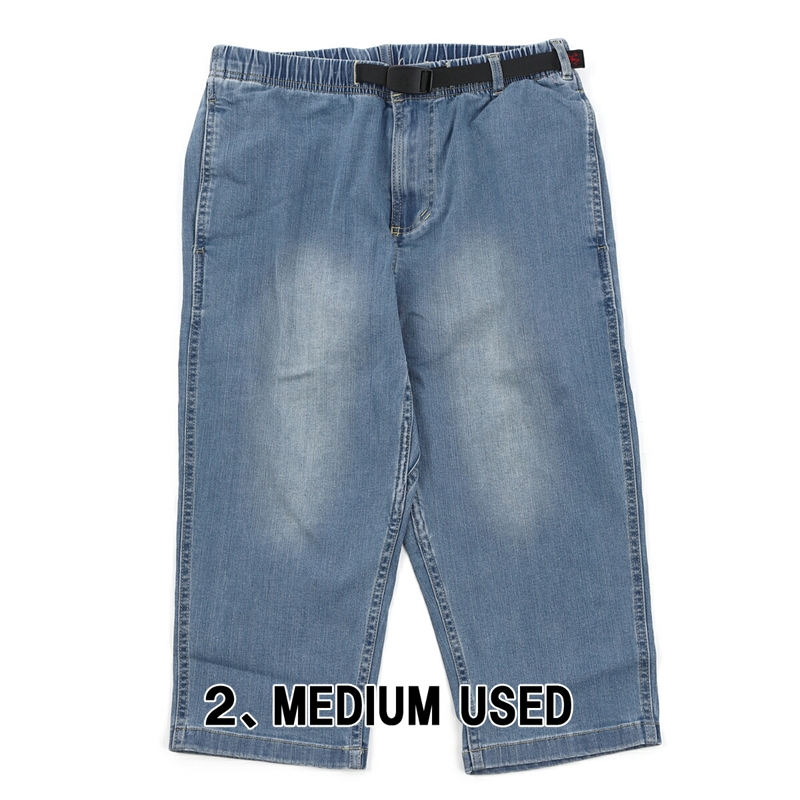 ポイント１５倍 グラミチ ストレッチデニムミドルカットパンツGRAMICCI STRETCH DENIM MIDDLE CUT PANT 2024年SSモデル品番「GMP4-SJP07」｜leicester｜03