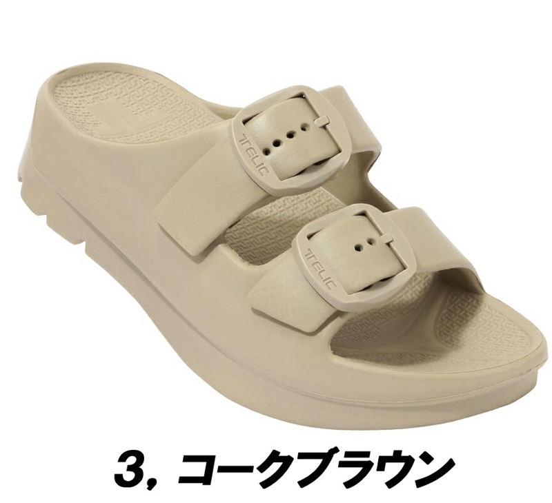 TELIC テリックW-BUCKLE2 ダブルバックル2 リカバリーサンダル