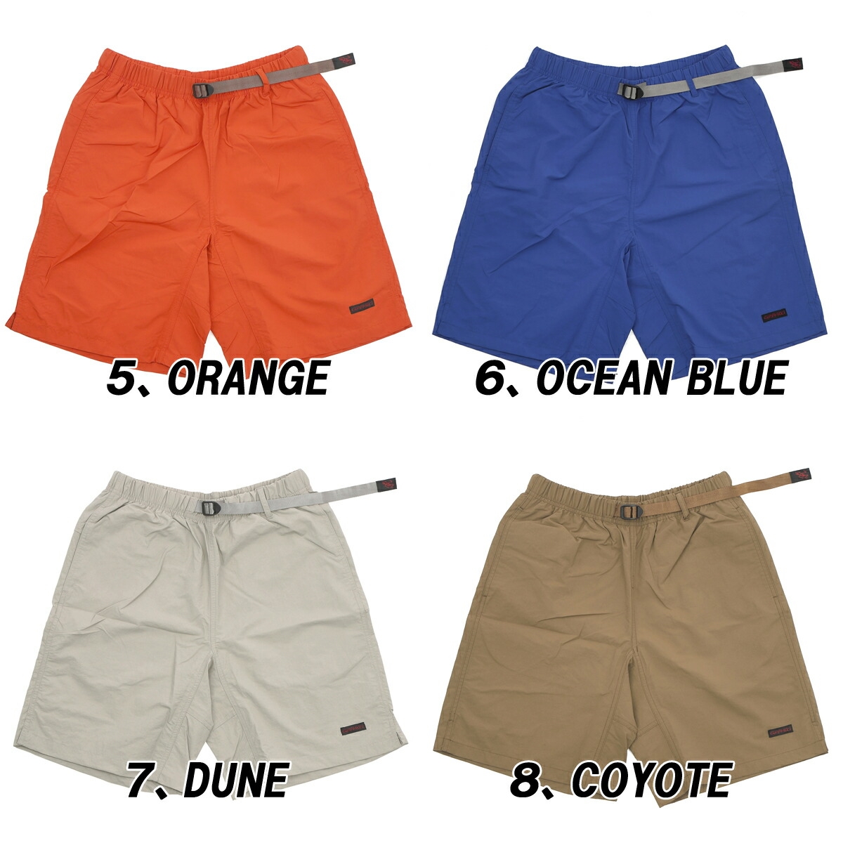 GRAMICCI (グラミチ) NYLON PACKABLE G-SHORT / ナイロン