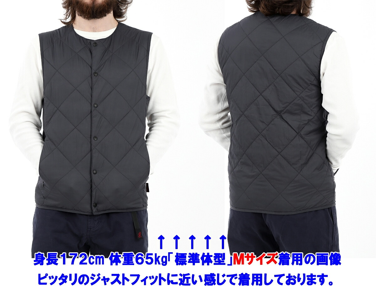 GRAMICCI（グラミチ） サーマルインサレーションキルテッドベスト