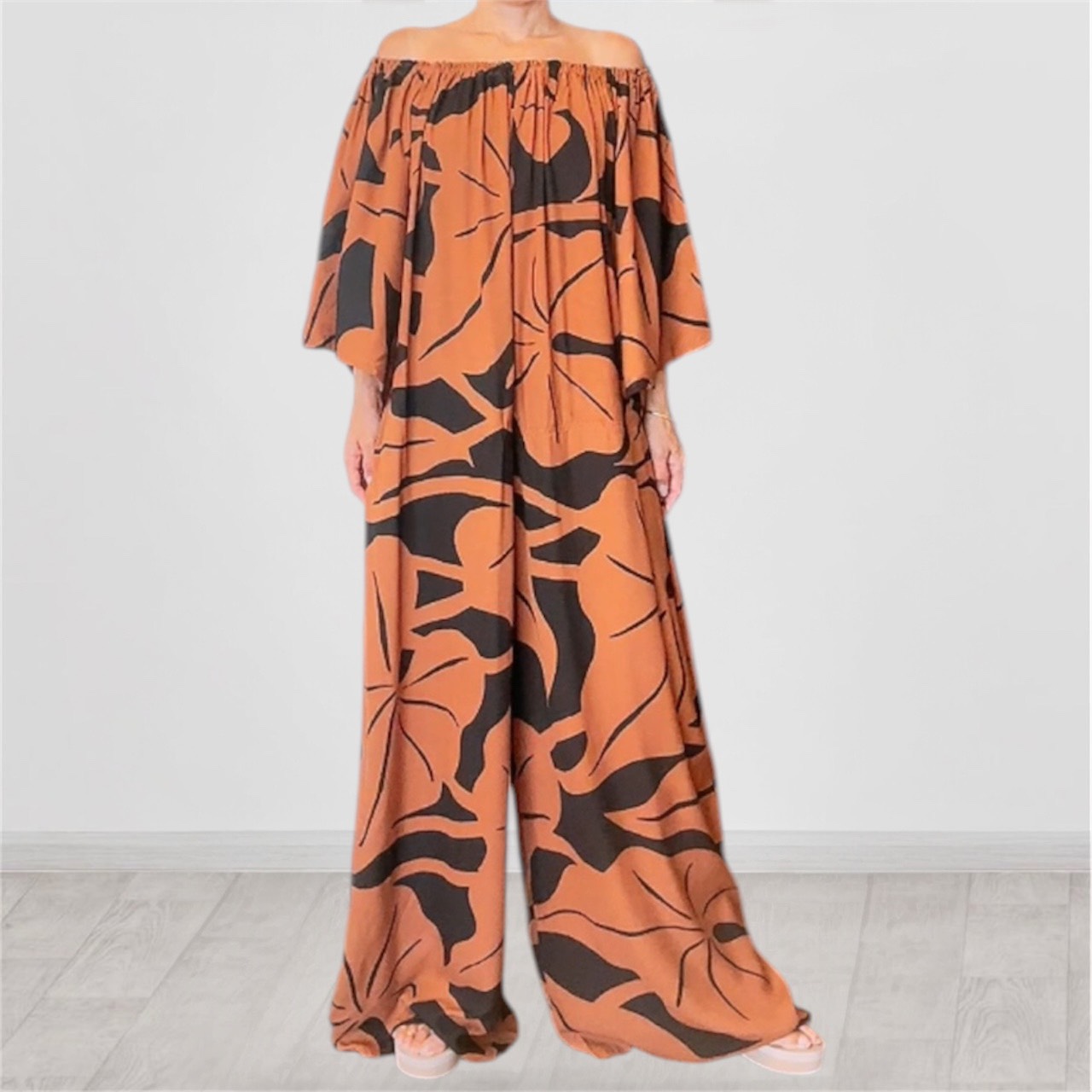 オフショルダーオールインワン Designed in Hawaii レディース ハワイ