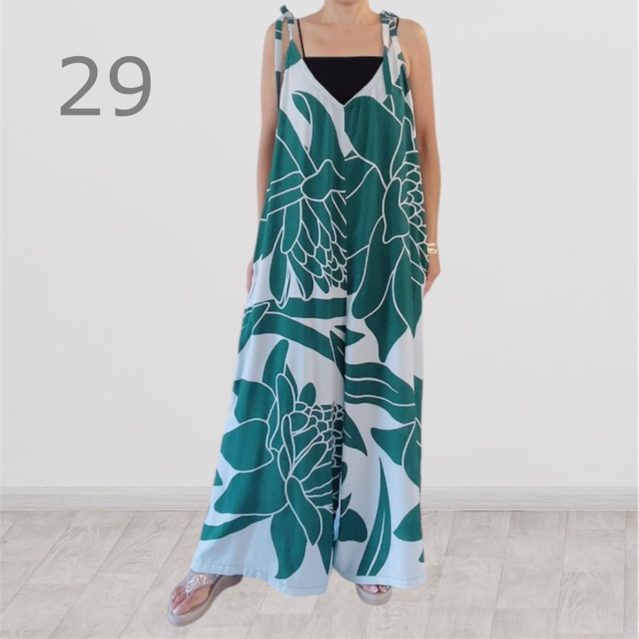 オールインワン レディース ハワイ ハワイアン フラ フラダンス ズボン