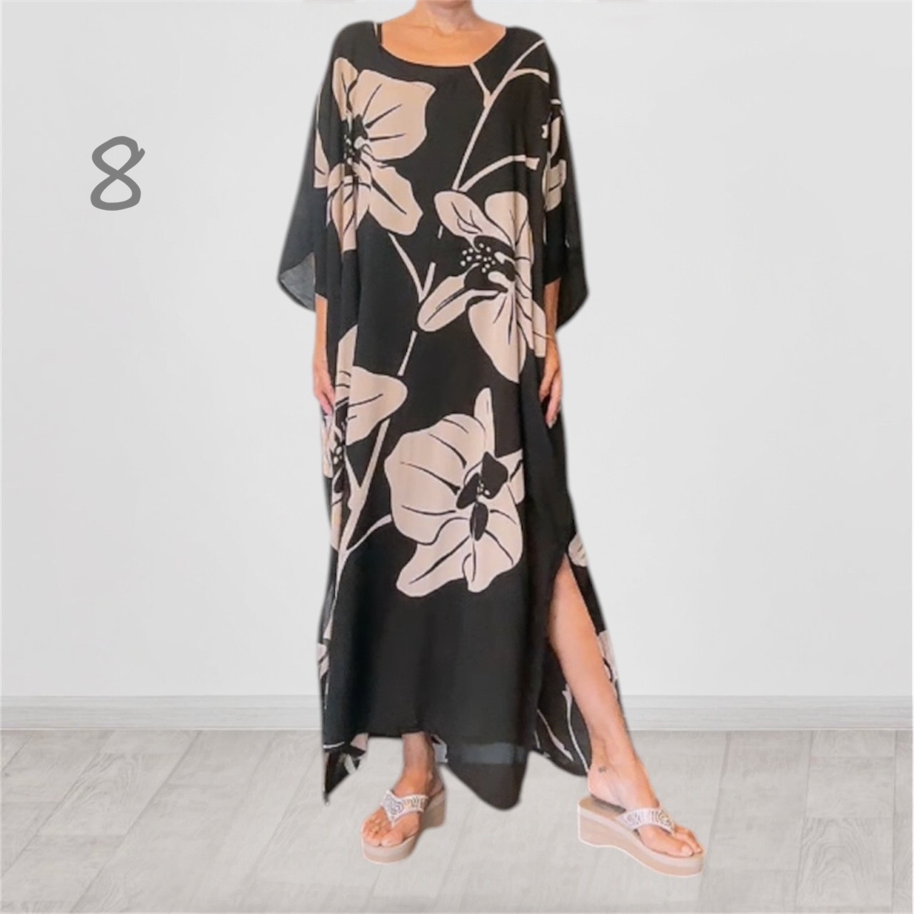 半袖ロングワンピース Designed in Hawaii レディース ハワイ 半袖ロングワンピース Designed in Hawaii レディース ハワイ