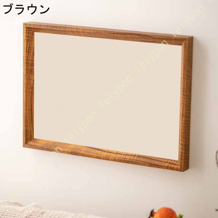 木製額縁 アクリル板 サイズ 26.6*38cm 台紙付き 壁掛け 軽い 軽量