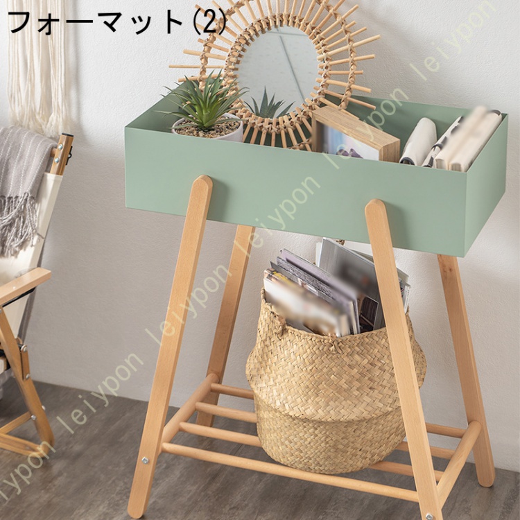 プランタースタンド おしゃれ 花台 ラック プランタースタンド新生活 北欧 リビング収納 棚 長方形 観葉植物 植物 花台 フェイクグリーン 収納 雑貨 花台