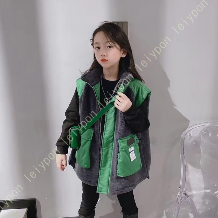 リバーシブル 子供 ボア ベスト 赤ちゃん 女の子 中綿ジャケット ノースリーブ キッズ ジュニア ベビー服 パーカー ジレ ボタン 秋冬 暖かい 新生児 可愛い |  | 01