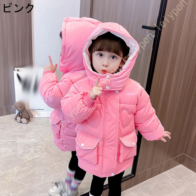 中綿コート キッズ 子供服 女の子 秋冬 冬服 子供コート アウター 厚手