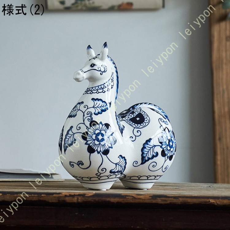 置物 北欧 玄関 インテリア 馬 風水 干支 馬の装飾 縁起物 開運グッズ