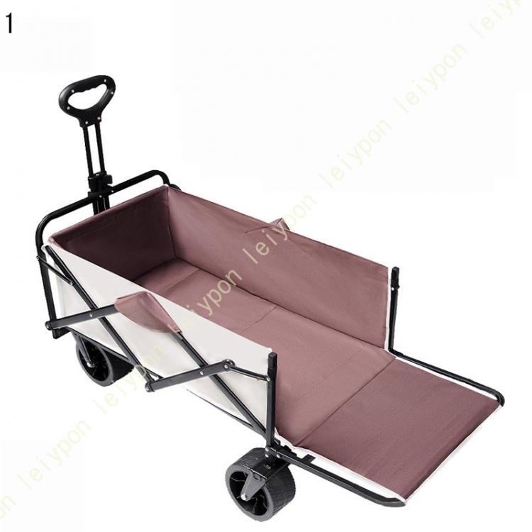 アウトドアワゴン キャリーワゴン キャリーカート 折りたたみ 4輪 頑丈 耐荷重250kg 大容量 230L タフ ワイドタイヤ 軽量 コンパクト アウトドアキャリーの画像