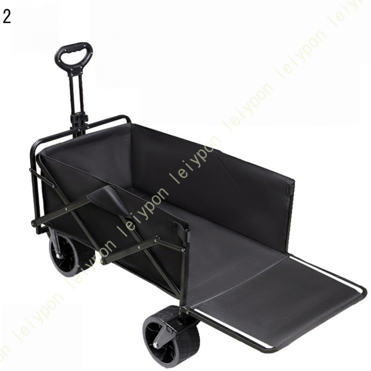 アウトドアワゴン キャリーワゴン キャリーカート 折りたたみ 4輪 頑丈 耐荷重250kg 大容量 230L タフ ワイドタイヤ 軽量 コンパクト アウトドアキャリーの画像