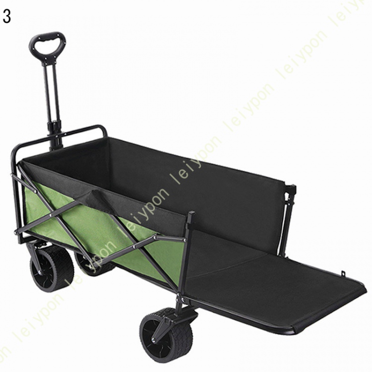 アウトドアワゴン キャリーワゴン キャリーカート 折りたたみ 4輪 頑丈 耐荷重250kg 大容量 230L タフ ワイドタイヤ 軽量 コンパクト アウトドアキャリーの画像