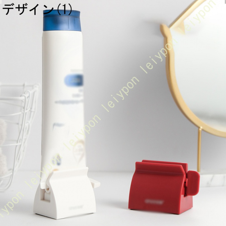 チューブリンガー チューブ絞り器 軟膏押出器 プラスチック製 歯磨き粉スタンド 絵の具 接着剤 バスルーム用 チューブホルダー 歯磨き粉 絞り器 |  | 01