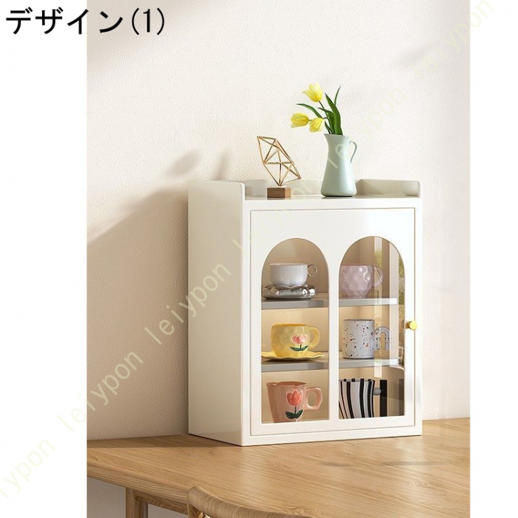 【最低価格出品(送料＋300円)】食器棚　美品 楽天市場】☆9月1日限り！先着順5％OFFクーポン配布中☆食器棚