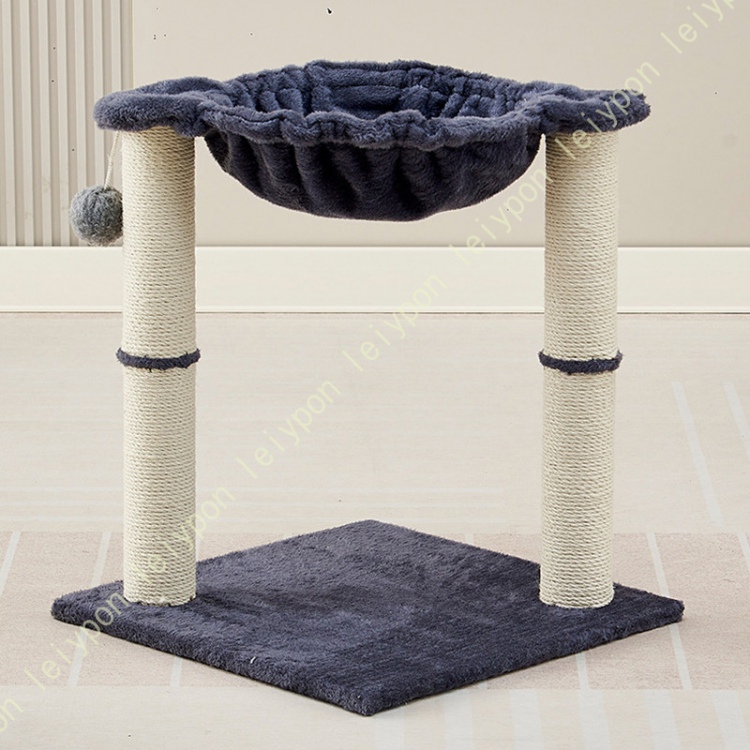 猫 キャットタワー ミニ 低い 小型 据え置き型 猫タワー 爪とぎポール