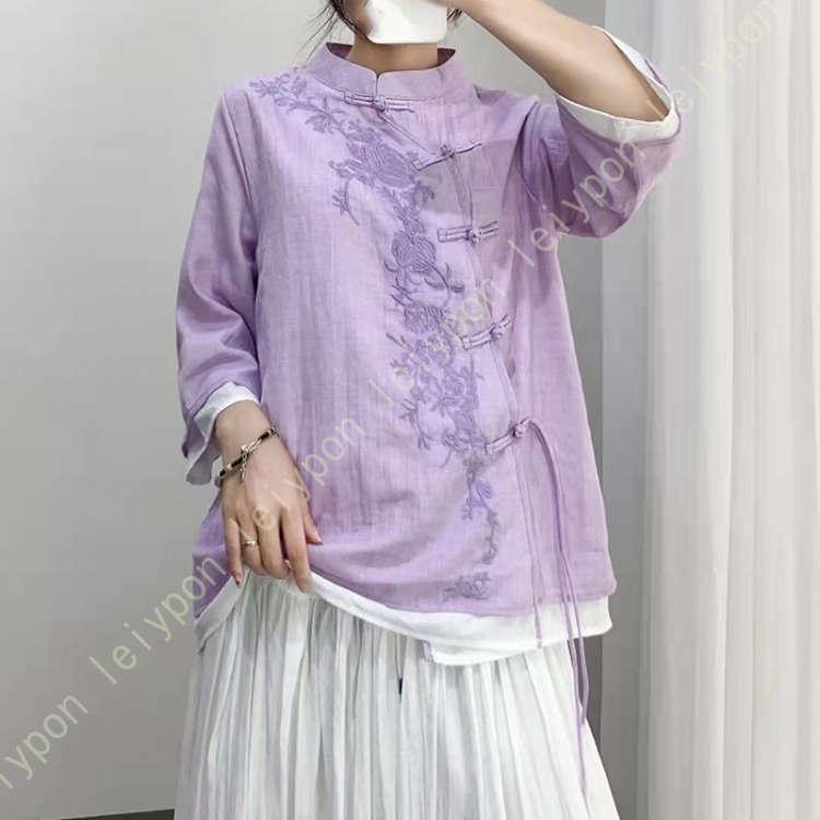 チャイナ シャツ トップス レディース チャイナ服 中華服